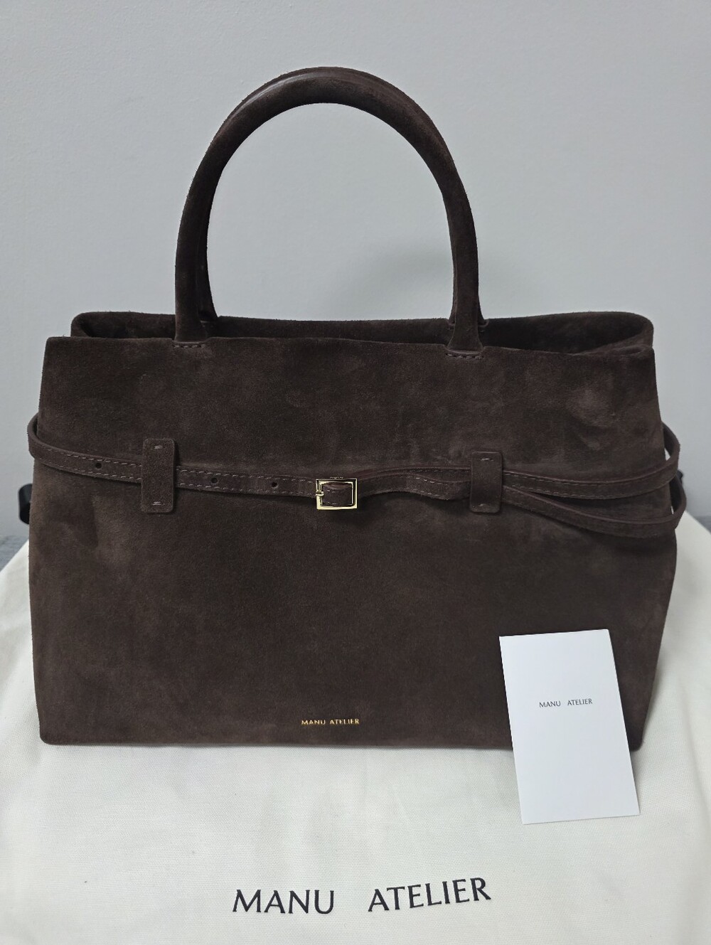Manu Atelier Le Cambon 40 DeepDescriptionIntroducing  Brown Suede  * Sold Out*